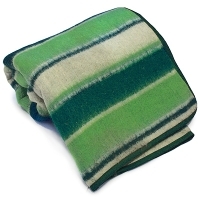 Плед-одеяло "Акварель", цвет: зеленый, 170х210 артикул 1791b.