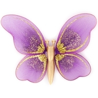 Украшение для штор "Бабочка" малая, цвет: фиолетовый артикул 1838b.